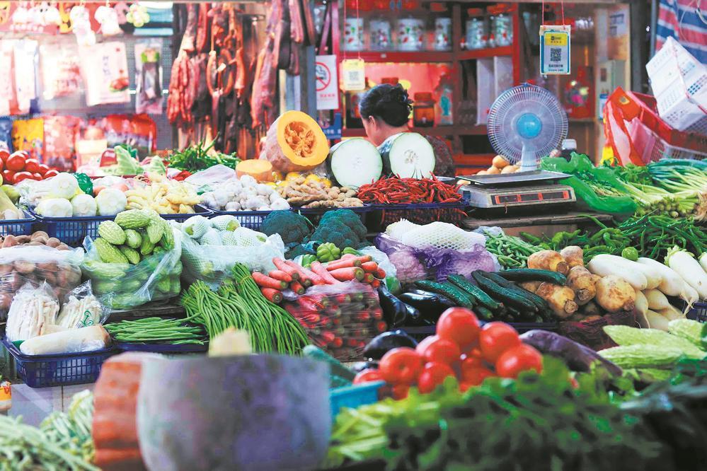 成都农贸市场蔬菜量大品优