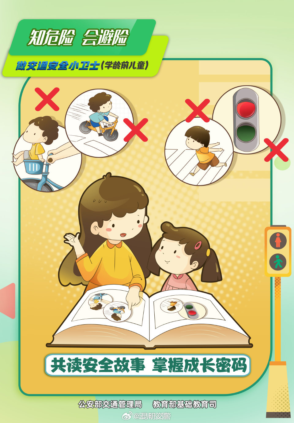 争做交通安全小卫士!