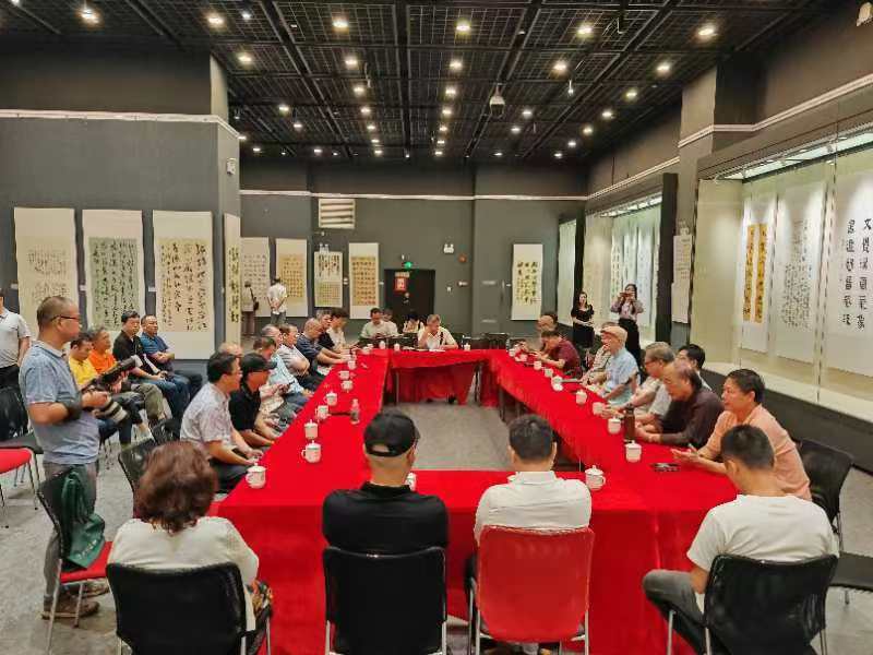 广东人文艺术研究会书法精选展广州图书馆展出|广东省|书法|书法家_新浪新闻