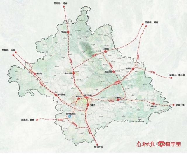 南宁新一轮综合交通规划公示！涉及南宁站改扩建、轨道交通 S1 机场线等|规划_新浪财经_新浪网
