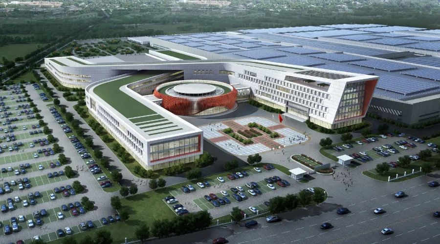 图：小鹏汽车智能网联科技产业园（肇庆基地）规划图