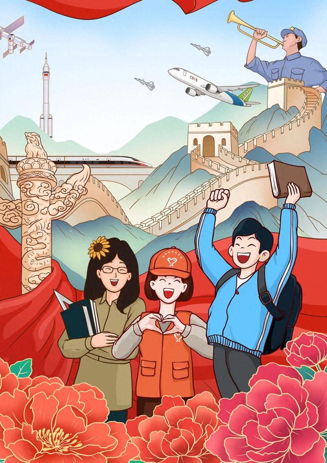 漫画作者:潘海网育才先育德,育人先育心