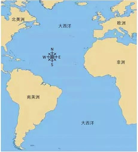 图3 欧洲和中国与好意思洲之间的距离