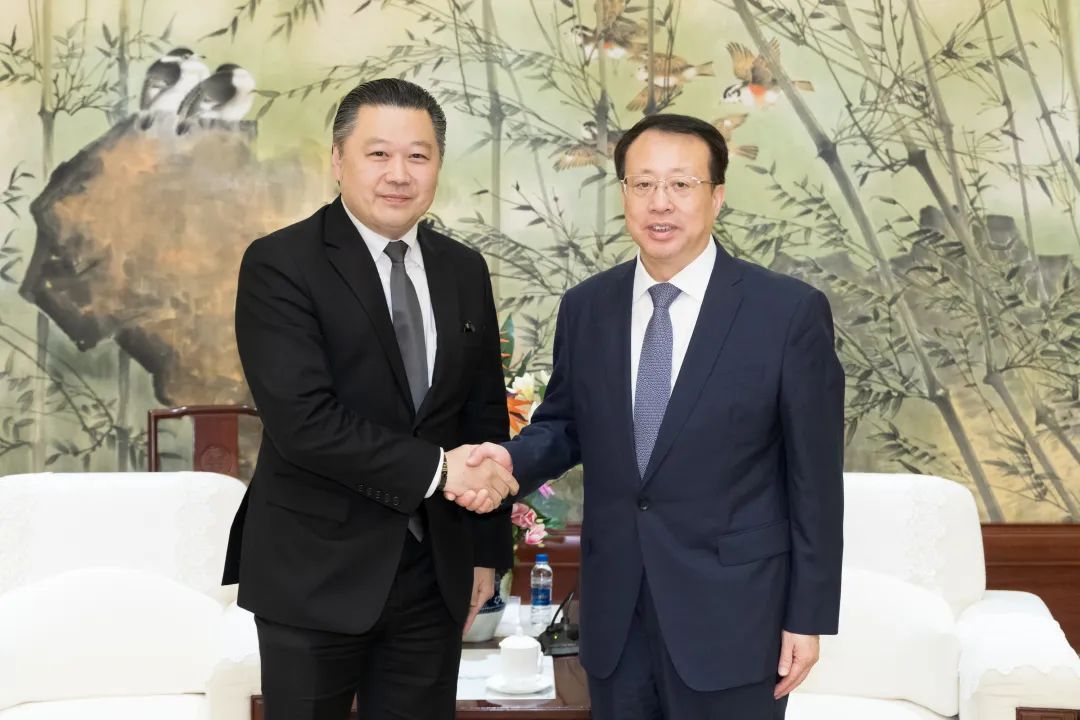 龚正会见来沪参加上海市市长