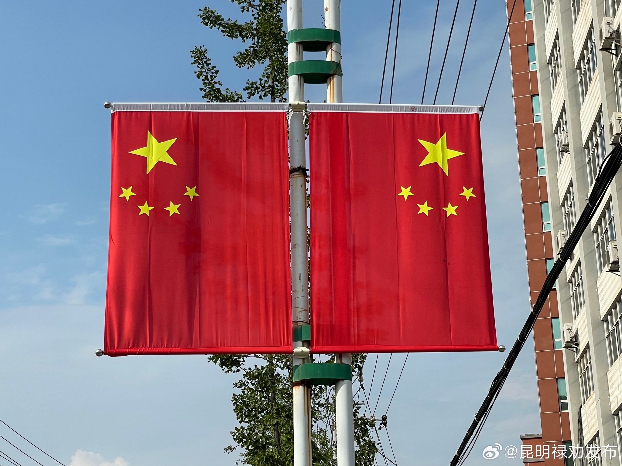 喜迎国庆 禄劝处处涌动“中国红”|五星红旗_新浪财经_新浪网