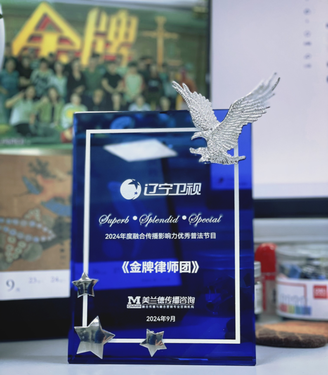 美兰德·2024年度蓝鹰大赏辽宁卫视斩获多项大奖