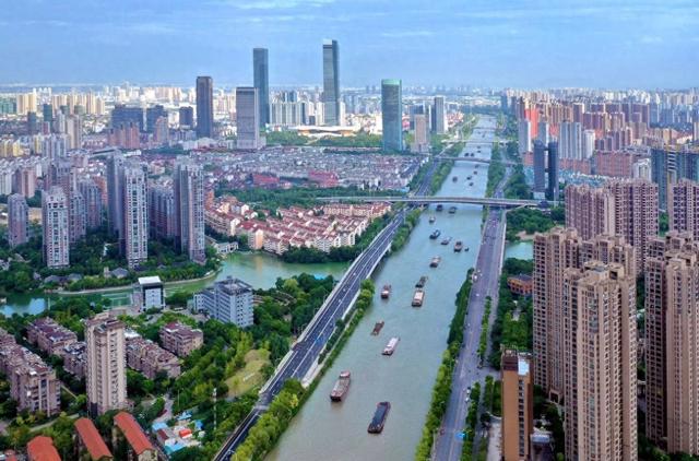 美丽航道看江苏丨千年运河波浪宽 生态绿脉绘新景_新浪财经_新浪网