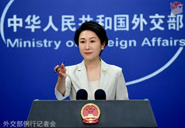 毛宁 资料图。图源:外交部网站