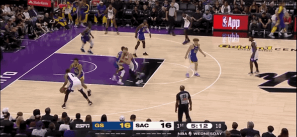 NBA季前赛：勇士28记三分射落国王 库里13分德罗赞首秀6中6-2020勇士队季前赛