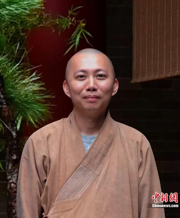 受访者供图释光秀,现任广州市佛教协会副会长,广州市海幢寺住持