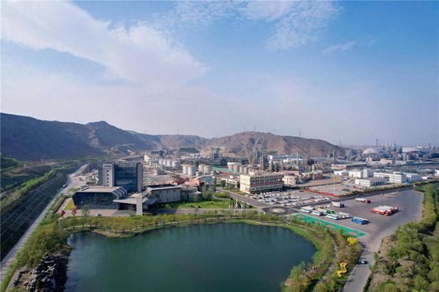 内蒙古东景生物环保科技有限公司生产厂区。