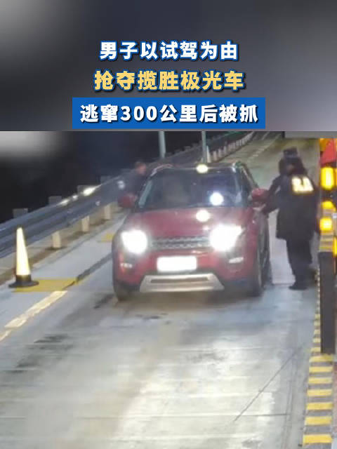 男子以试驾为由抢夺汽车逃窜300公里_新浪新闻