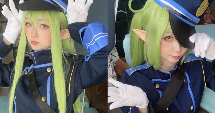 《蔚蓝档案》橘光&橘望cosplay|风霖霖|铁道|学院|霖霖|粽子_新浪新闻