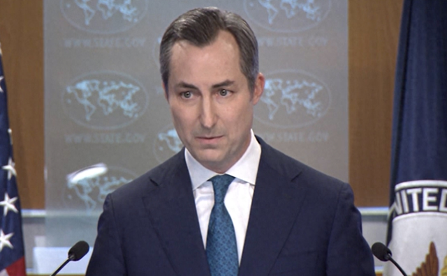 美国国务院发言人马修·米勒 资料图片 图源：美媒