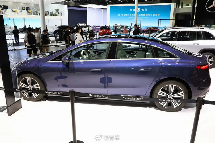 2024广州车展新款奔驰纯电EQE售47.8万元起