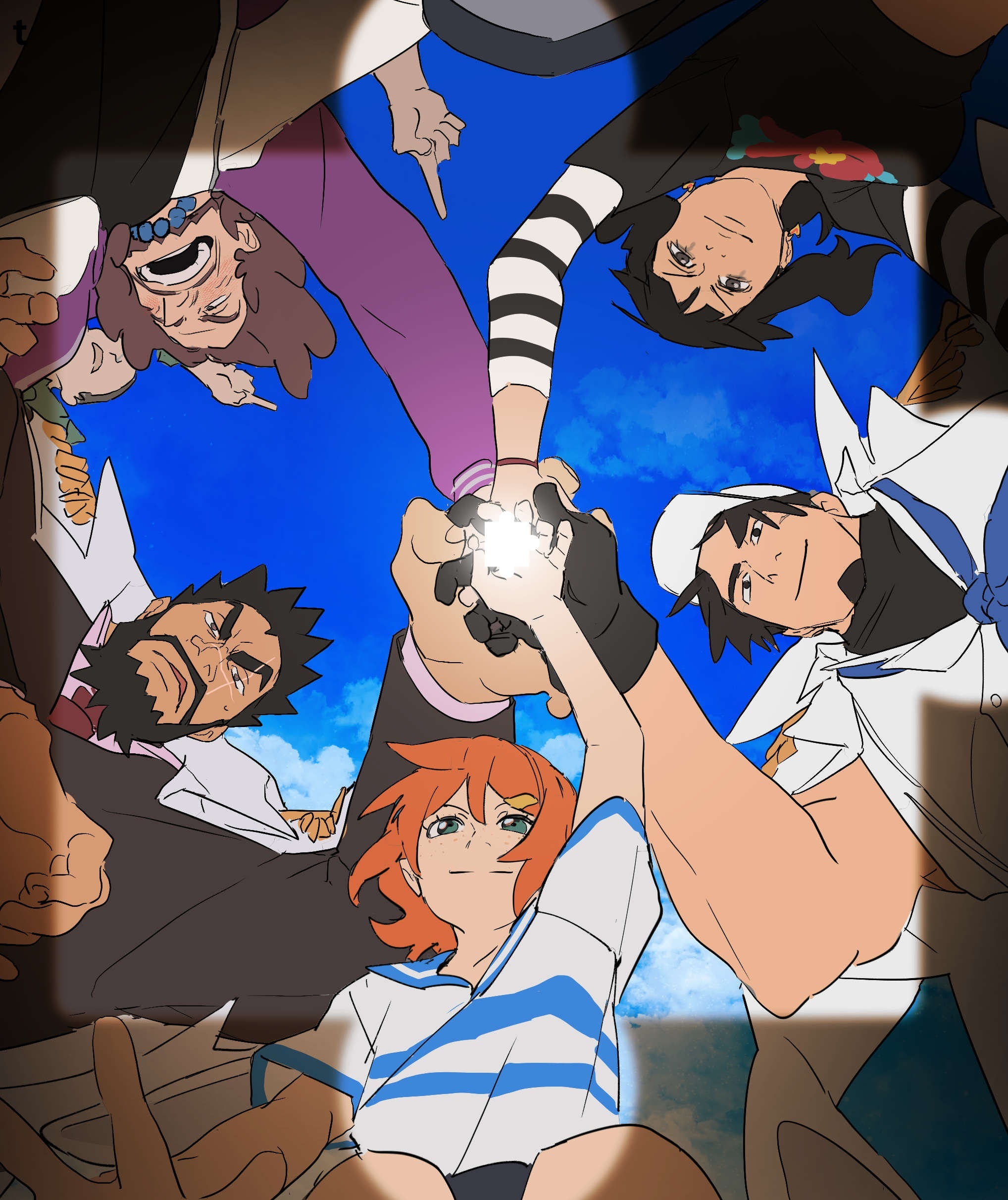 (已授权)推特画师참숮画作:海贼王动画25周年纪念特别篇《ONE PIECE FAN LETTER(海贼王粉丝来信)》|海贼王|航海王_新浪新闻
