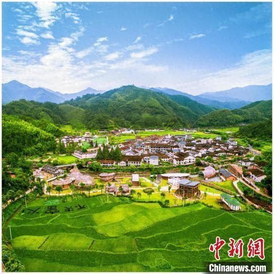 溪头村一景.宝溪乡人民政府供图