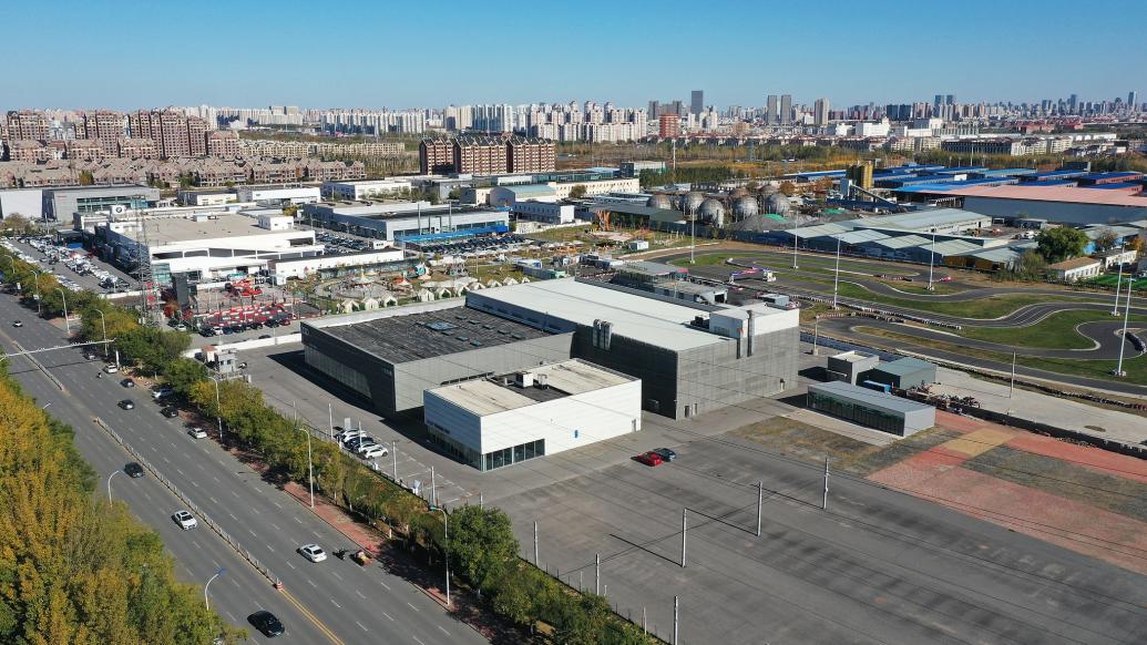 2024年11月17日,天津最大奥迪4S店。