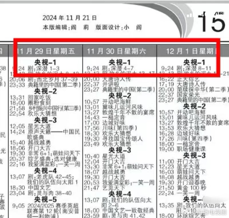 成毅主演的《深潜》上星央一了!11月29号起双台上星播出!|成毅|深潜_新浪新闻
