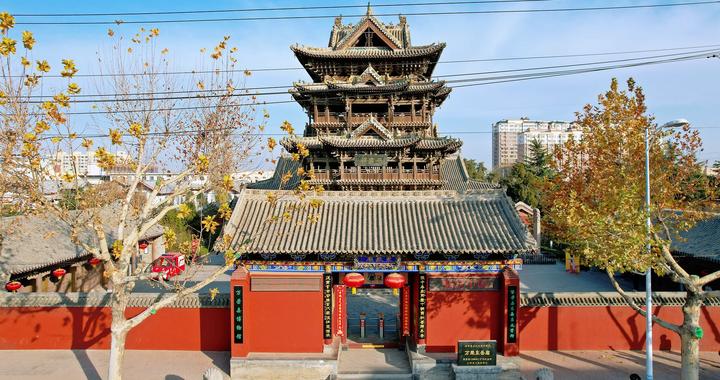 山西运城万荣东岳庙，祭拜东岳泰山的道教庙宇，藏着中华第一木楼|山西省|运城市|泰山_新浪新闻