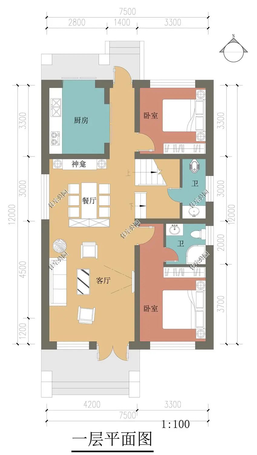 宅基地不足100平该怎样办?这样建房小巧却很精致,造价还不高_新浪财经_新浪网