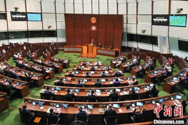 图为香港特区立法会。(资料图片) 中新社记者 陈永诺 摄