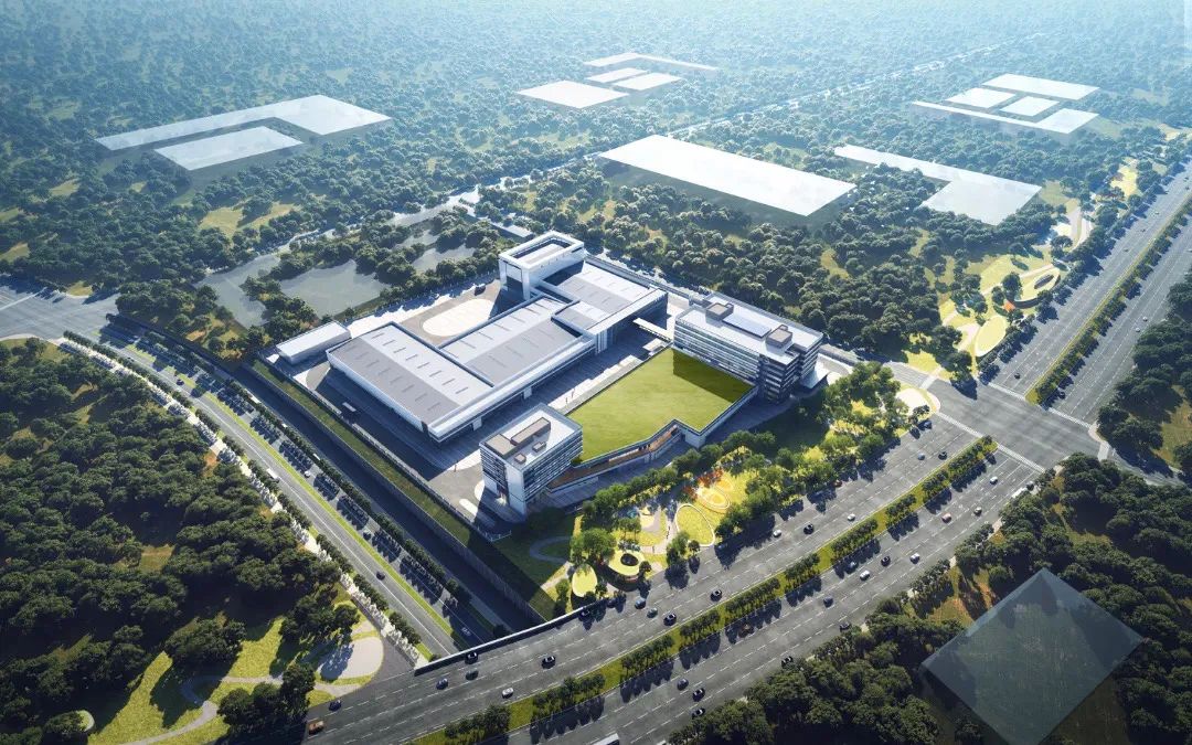 凌空天行全国总部及高超音速飞行器研发生产基地效果图
