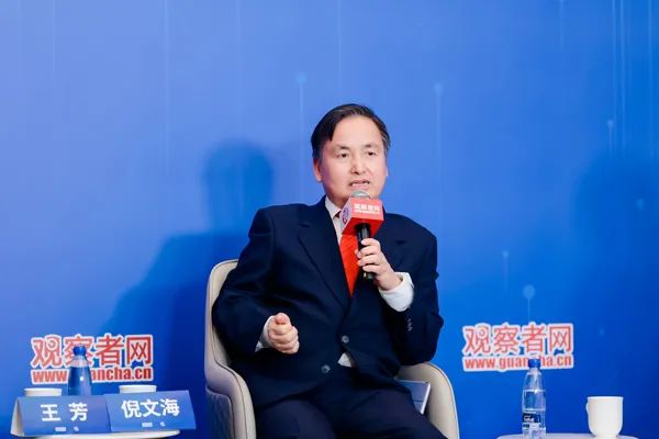 迦美信芯董事长兼CTO倪文海 观察者网