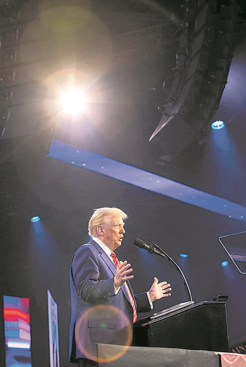 当选后第一次集会演讲特朗普说了啥？