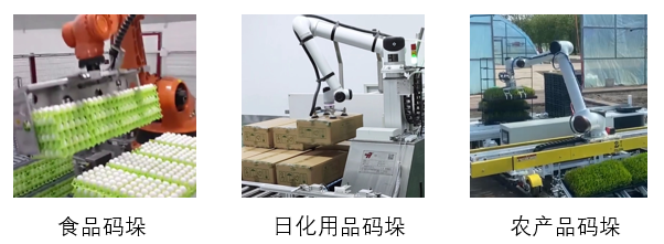 图18 不同业业中的码垛功课