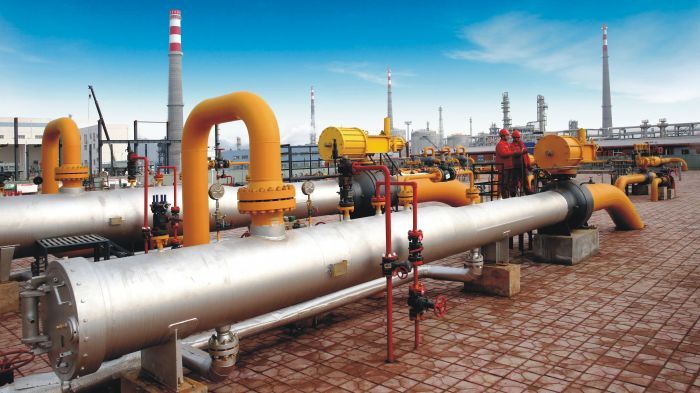 元坝气田集气首站(袁鹏 摄)