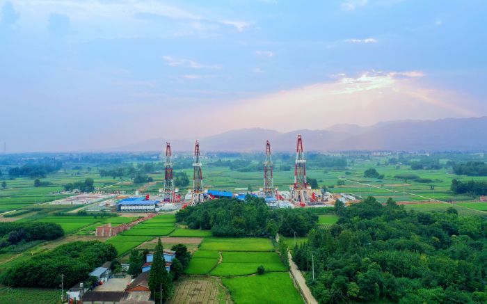 川西气田(刘淑石 摄)