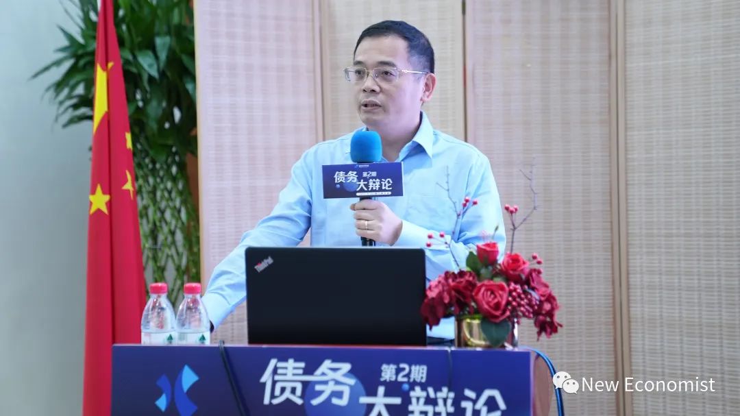 野村证券中国首席经济学家陆挺参加新经济学家智库研讨会现场图。本文由作家授权发布,略有蜕变,转载请注明起原。