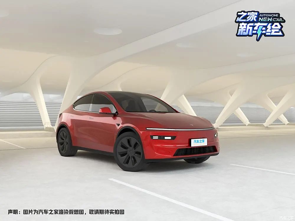 疑似特斯拉Model Y Plaid