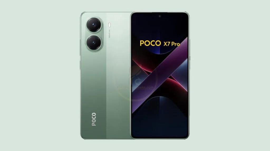 上图为小米海外市场新机 POCO X7 Pro