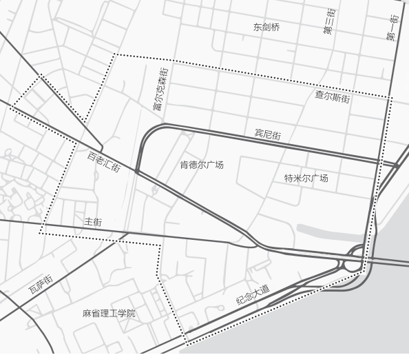 肯德尔广场创新核心区