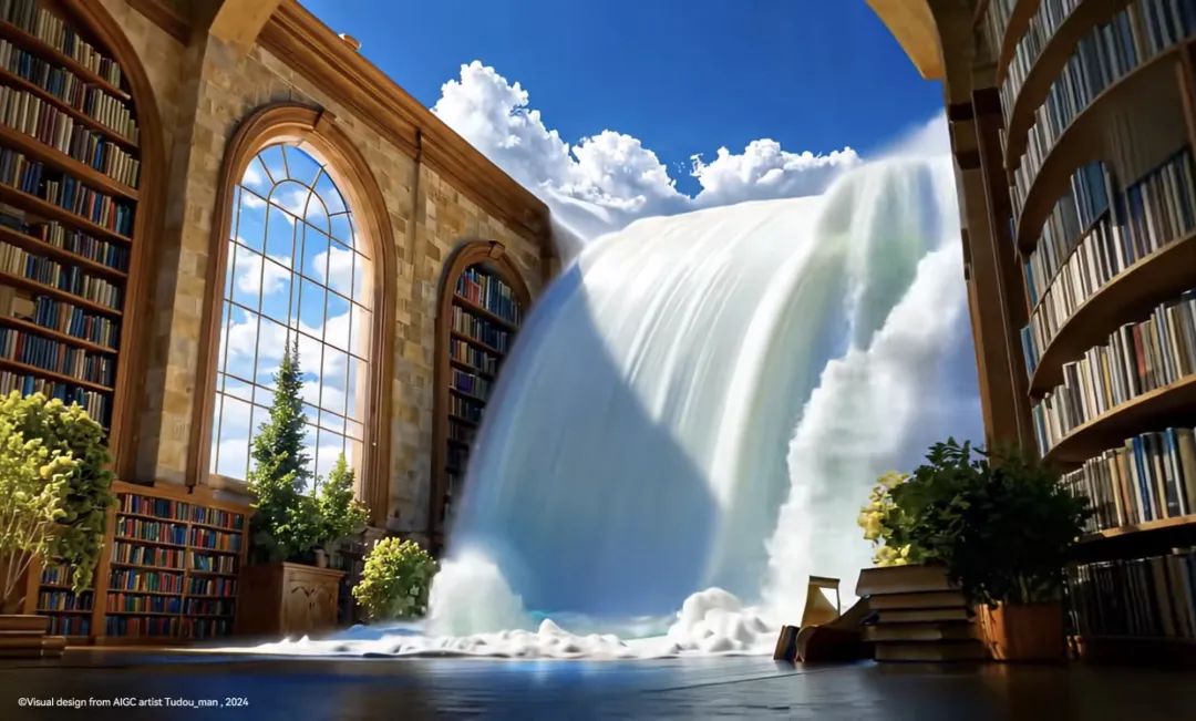 土豆人用AI制作的视频广告截图画面