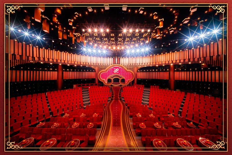 2025年春晚舞台造型。