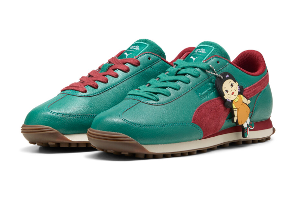 官方与运动品牌PUMA推出的联名跑鞋