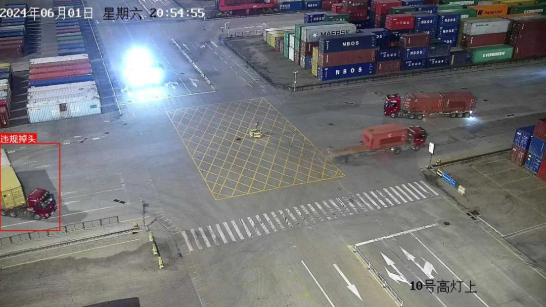 车辆违规掉头行为识别