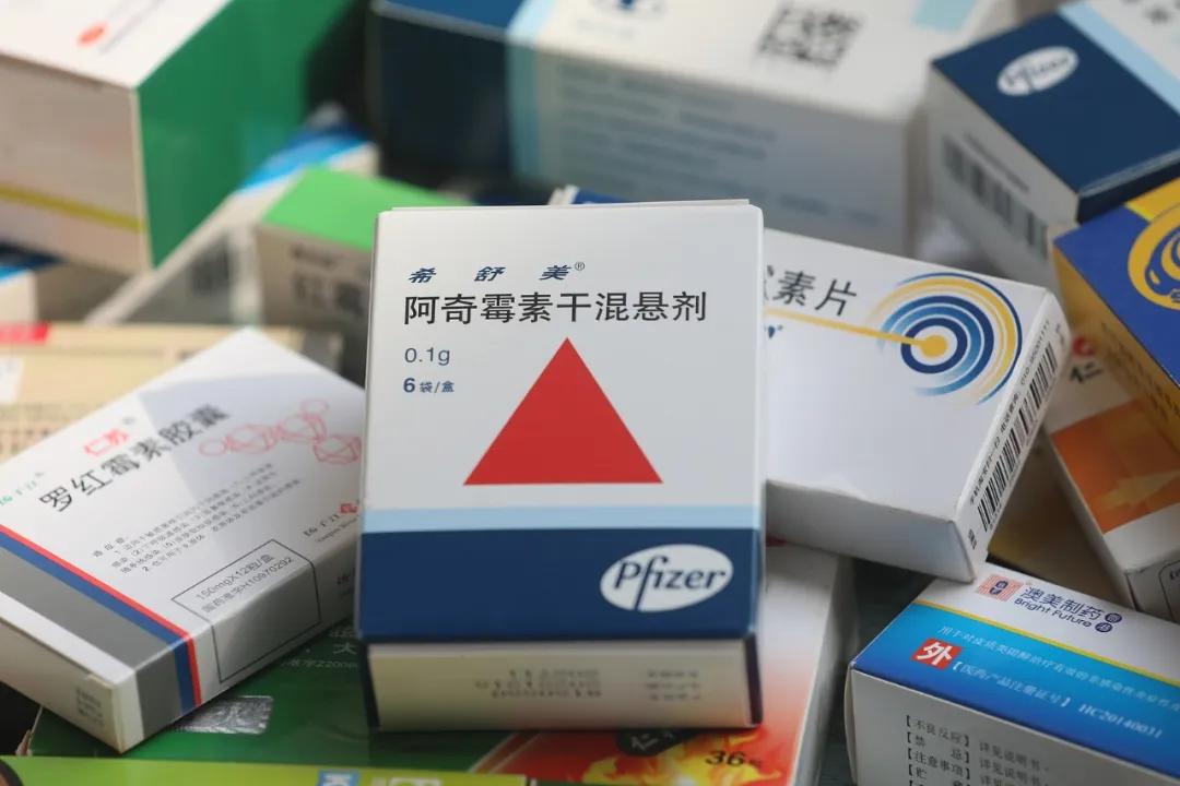 阿奇霉素干混悬剂/图源：视觉中国