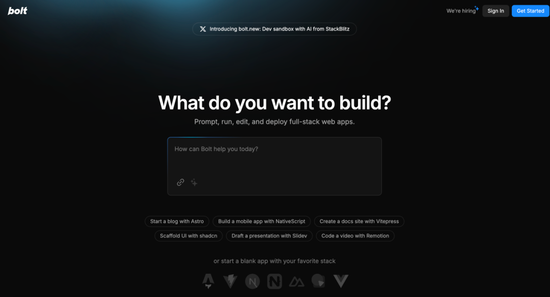 （来源：StackBlitz）