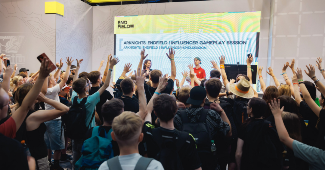 科隆展上终末地和绝区零的展台