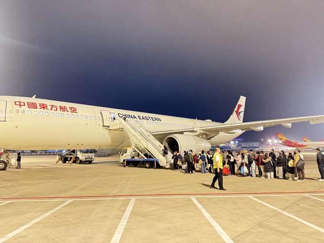 春運來臨，寬體機機位需求激增。中國東航供圖