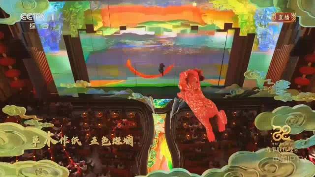 十个勤天春晚开场舞台《迎福》|迎福|春节联欢晚会_新浪新闻
