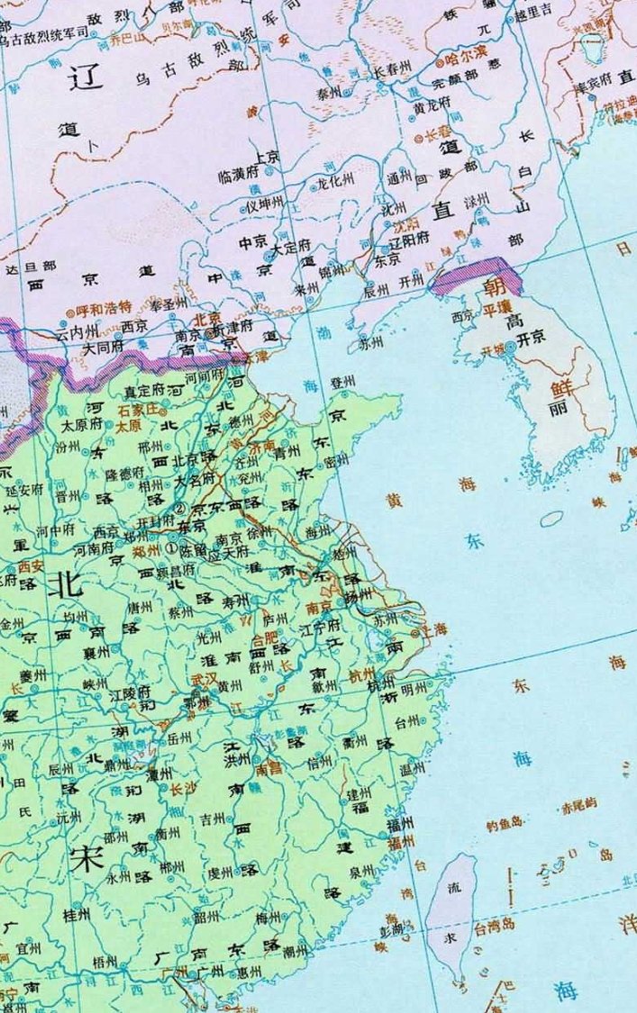 宋辽丽三角关系图