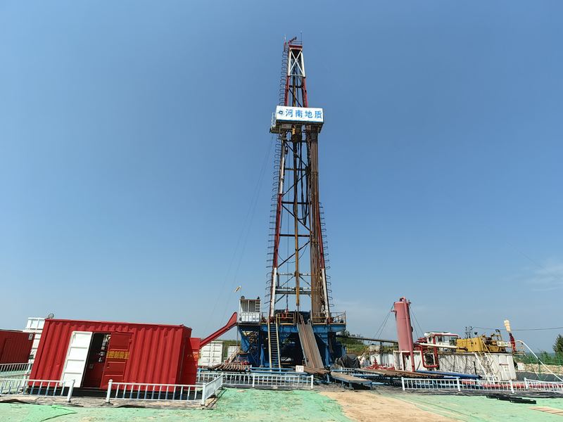 豫灵2井。河南省地质局供图