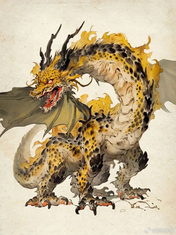 《山海经》中的应龙: 传说蛟千年化为龙,龙五百年化为角龙…|应龙|山海经|将军|章鱼|蚩尤_新浪新闻