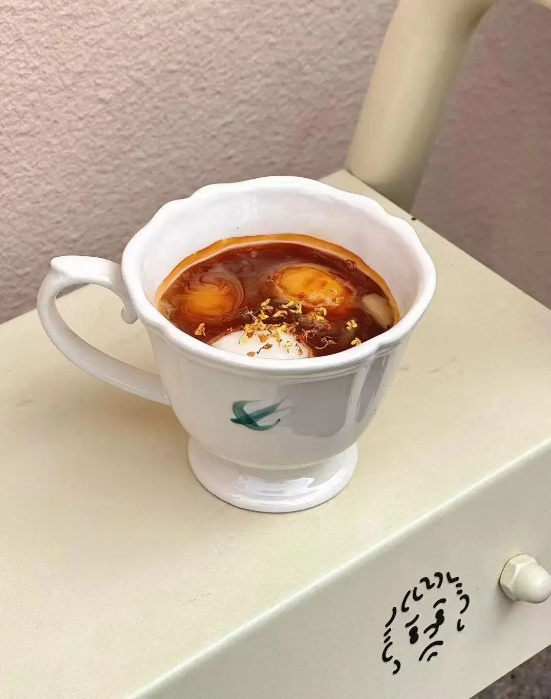 元宵咖啡。受访者提供