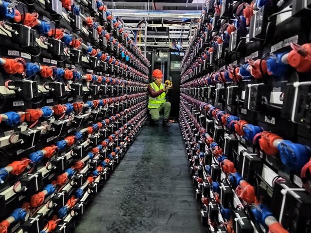 广西移动全面开展算力基础设施建设。韦冰奇摄